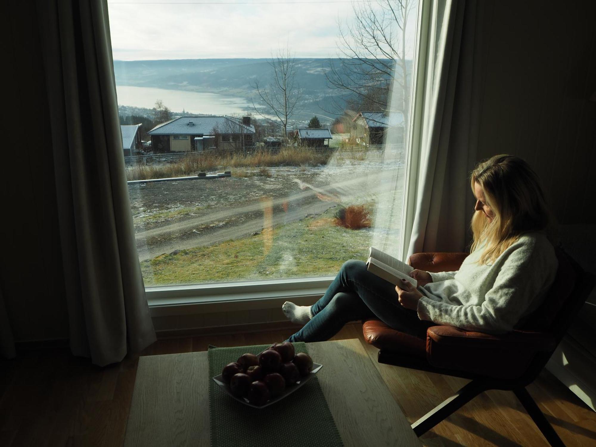 Cabin With Great View Close To Town And Ski Area Lillehammer Exteriér fotografie